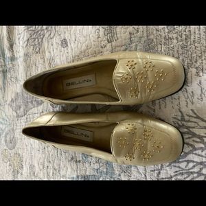 Bellini gold flats